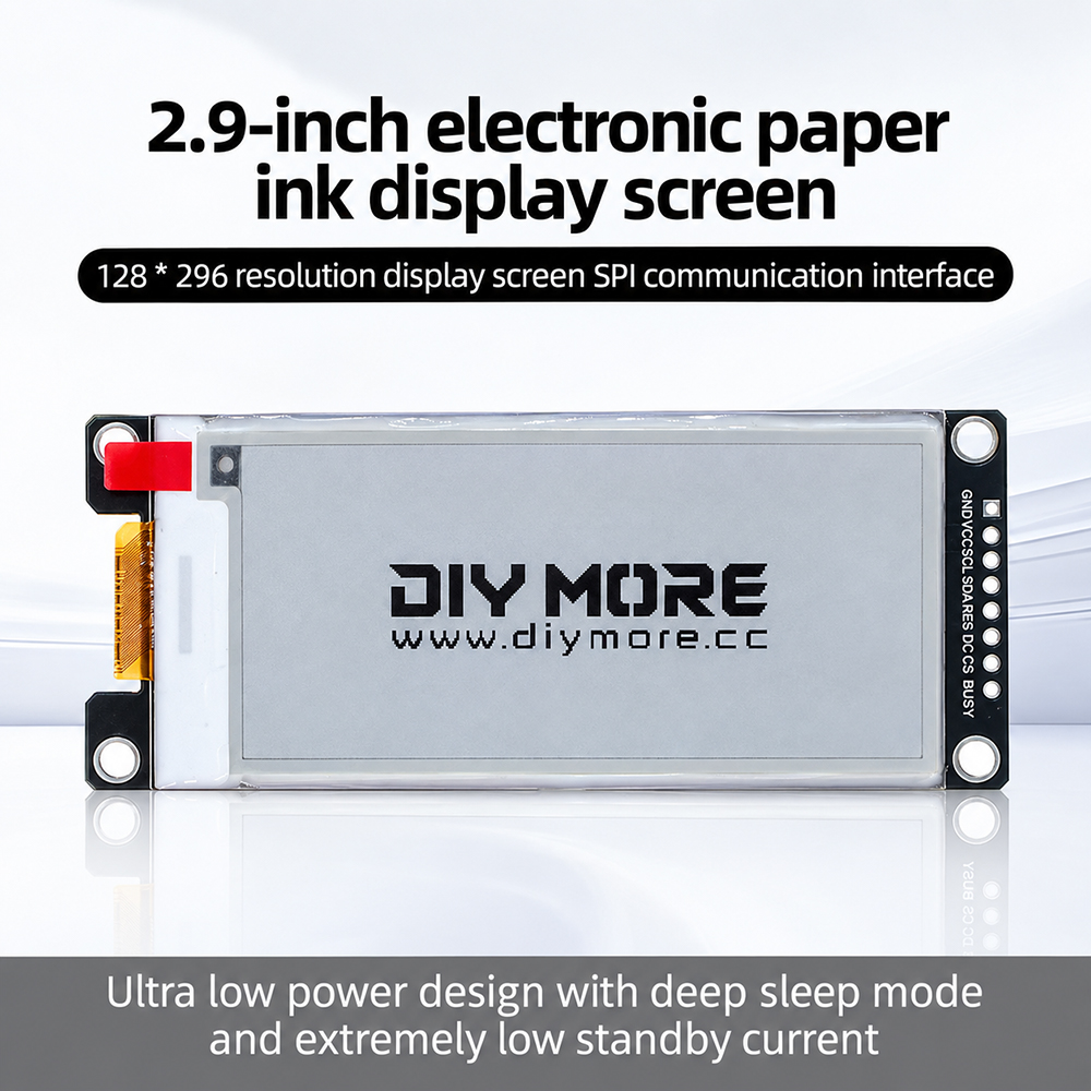 2,9'' Zwart Wit Rood Geel Disp - Display Epaper 2.9 recensie en prijs