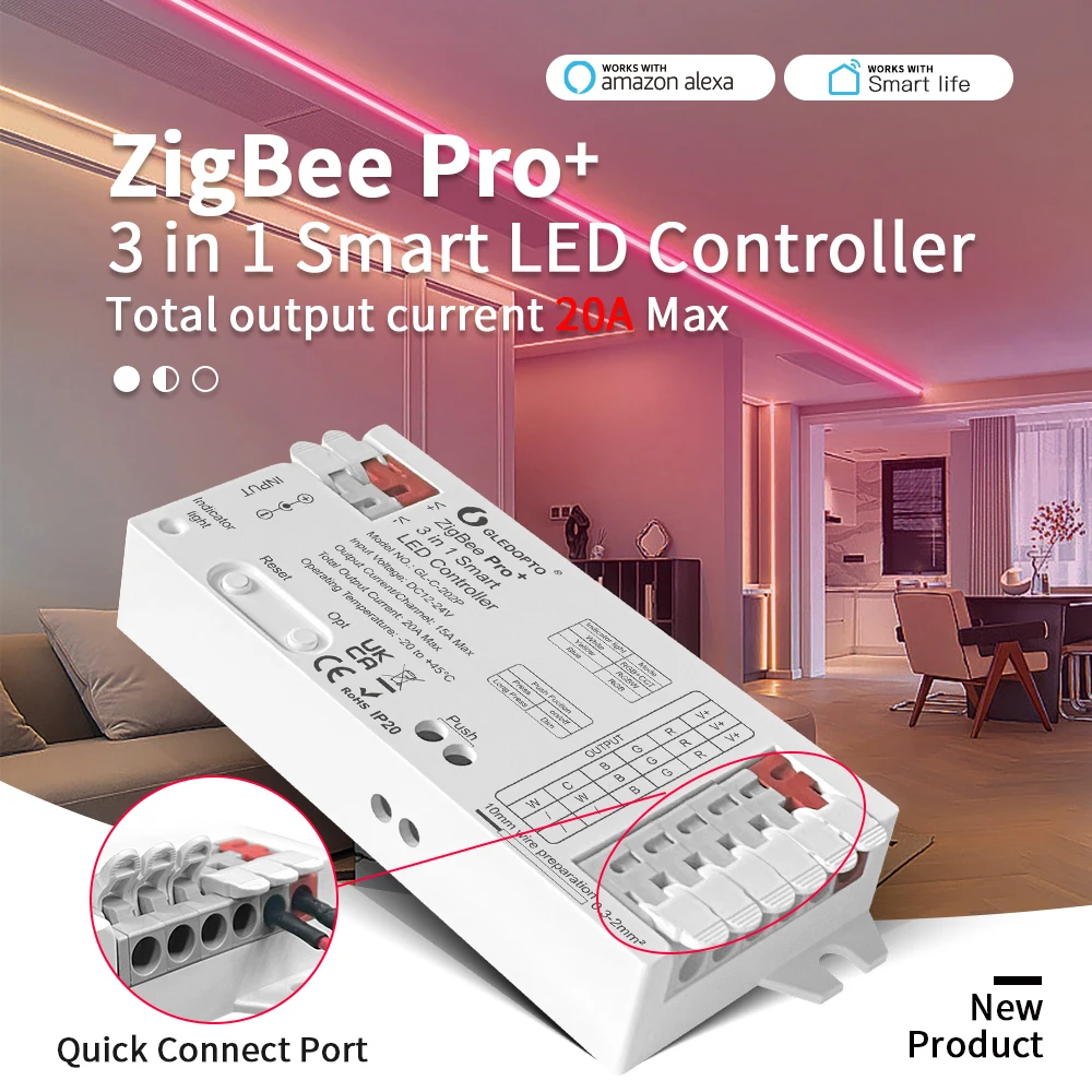 Gledopto Zigbee 3.0 Pro 3 In 1 - Zigbee Coordinator Stick recensie en prijs